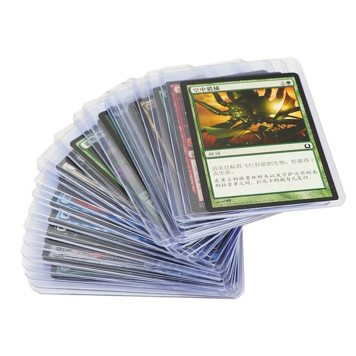 Soft Clear Baseball Card Sleeve