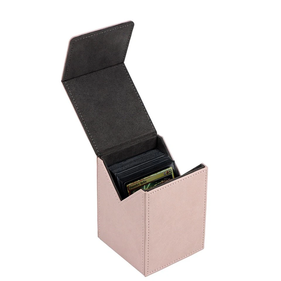Leather Magnetic Tcg Storage Box